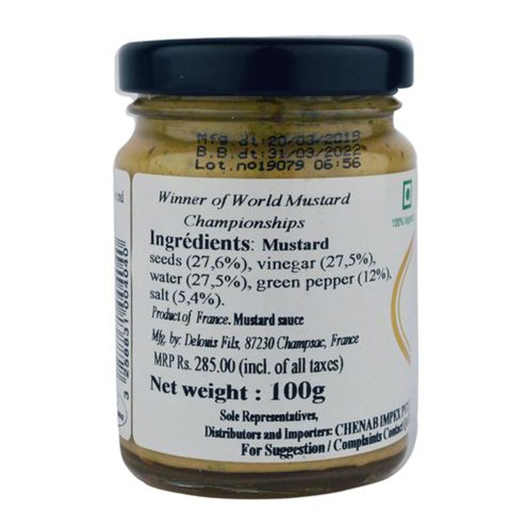 Strong Mustard With Green Pepper Corns