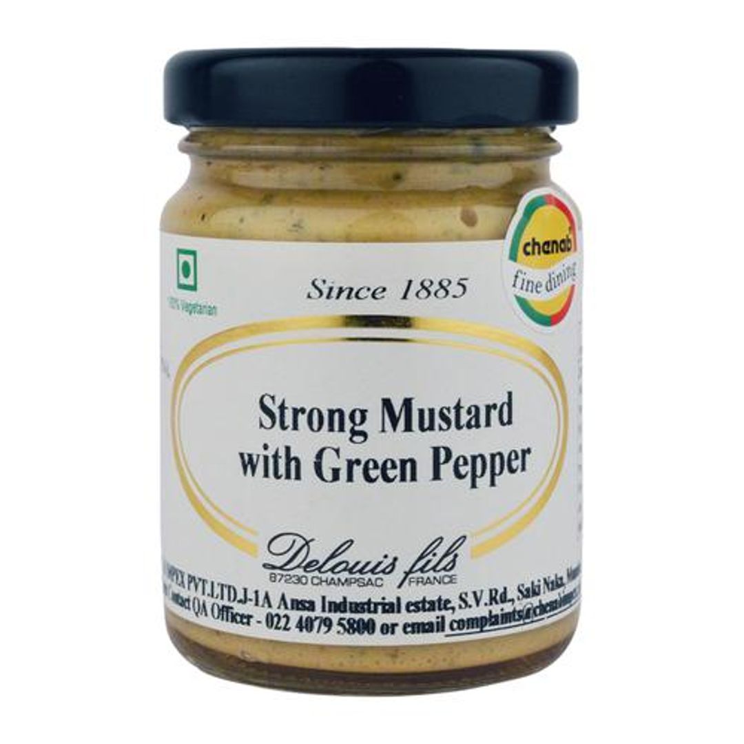 Strong Mustard With Green Pepper Corns