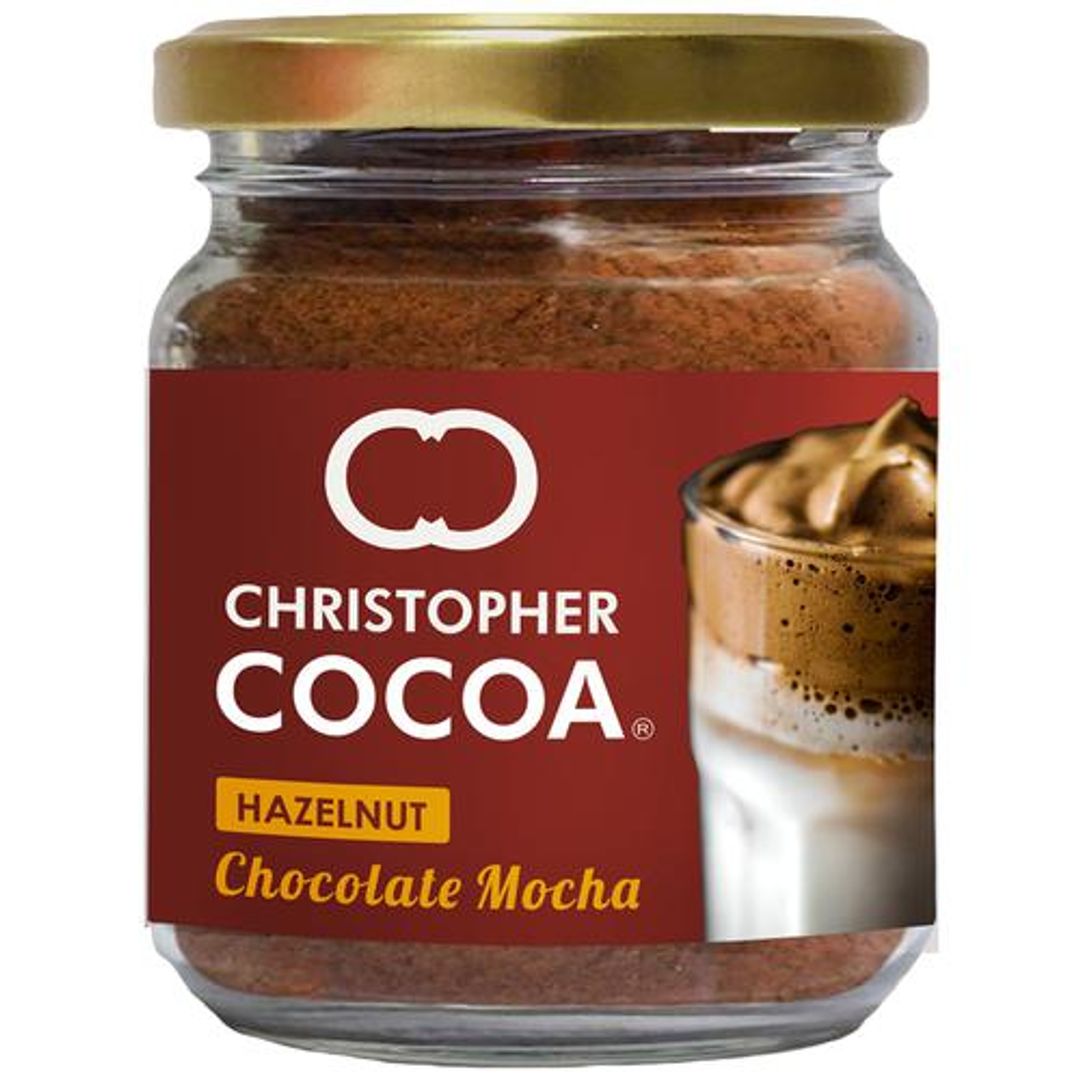 Instant Coffee - Hazelnut Chocolate Mocha, No Sugar, Vegan, Rich Aroma