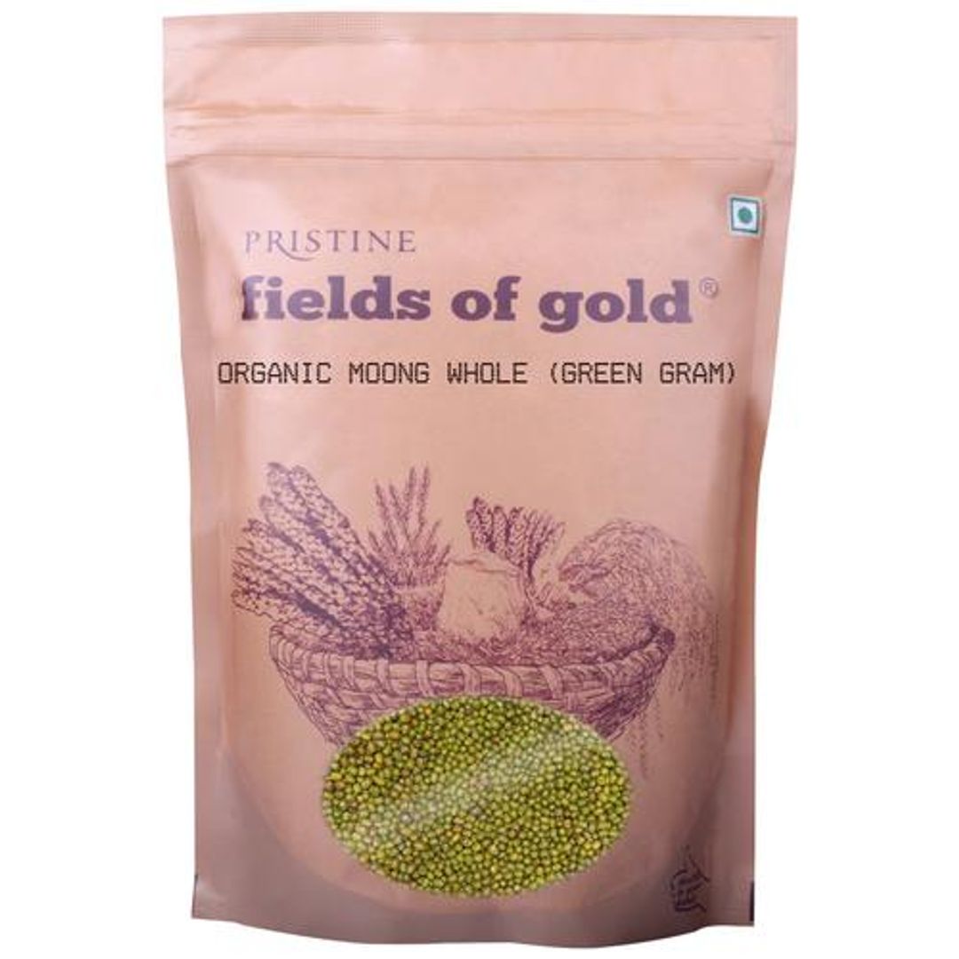 Fields Of Gold Organic Moong Whole - Green Gram