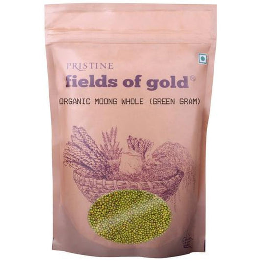 Fields Of Gold Organic Moong Whole - Green Gram