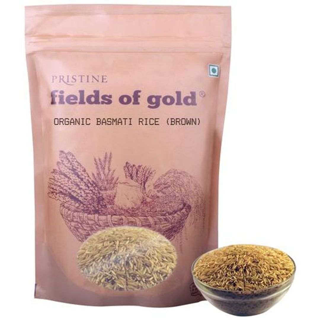 Fields Of Gold Organic Basmati Rice - Brown