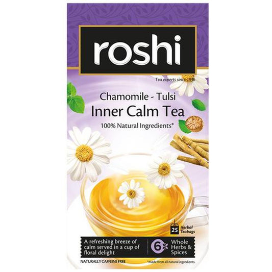 Herbal Tea - Inner Calm, Chamomile & Tulsi For Stress Relief