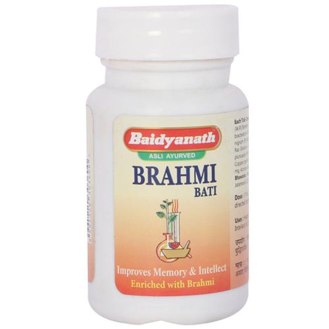 Brahmi Bati Tablet - Improves Memory & Intellect