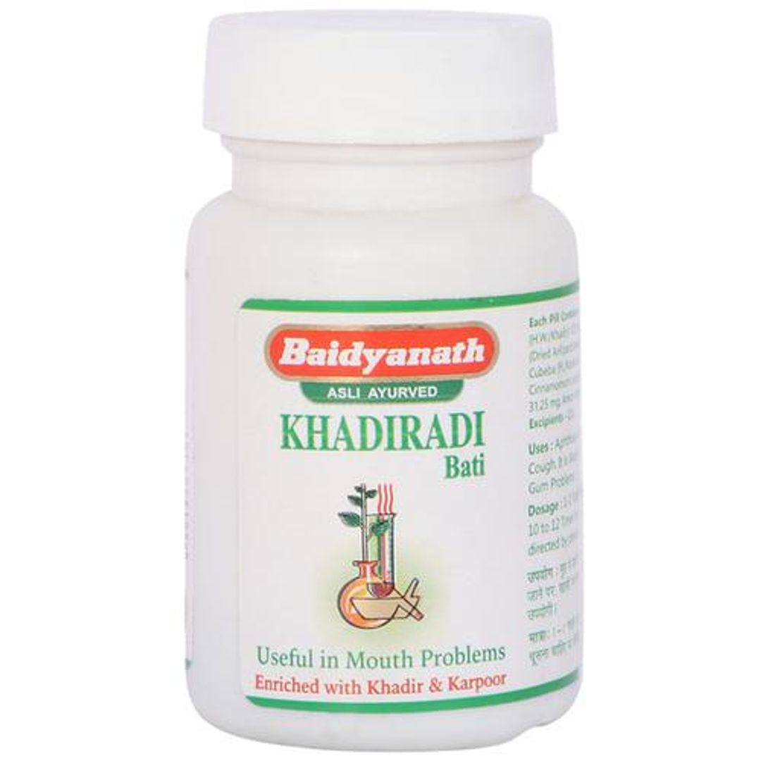 Khadiradi Bati - Useful For Mouth Problems