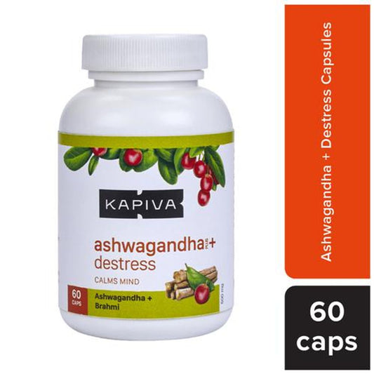 Ashwagandha Capsules - Enhances Memory, Stamina & Immunity