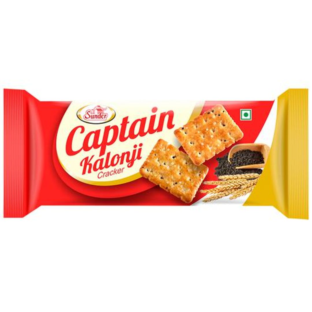 Captain Kalonji Cracker - With Wheat