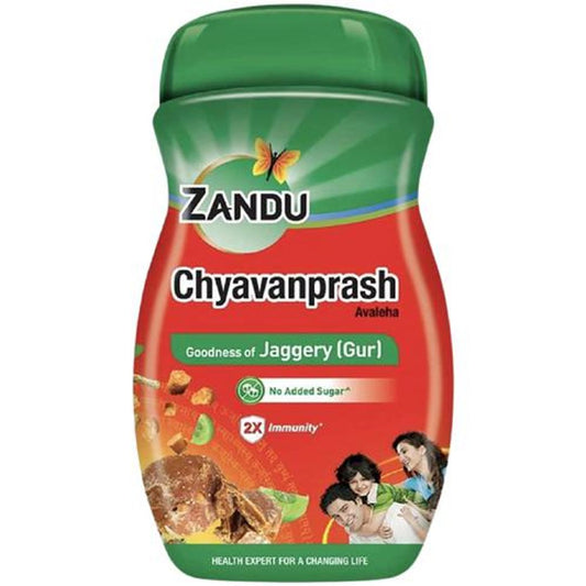 Chyavanprash Avaleha with Jaggery/Gur, Ayurvedic Immunity Booster, Rich in Vitamins & Micro-Nutrients