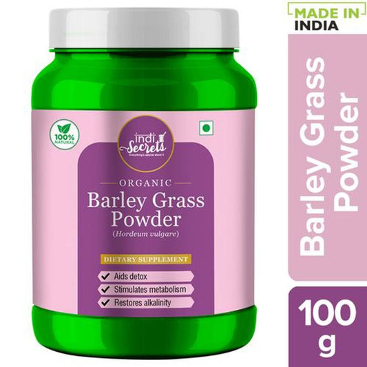 Organic Barley Grass Powder - Aids Detox, Stimulates Metabolism