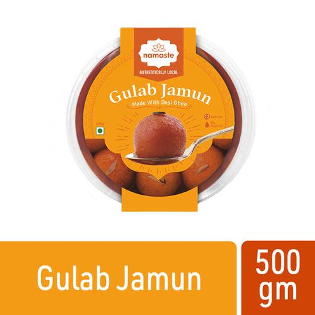 Gulab Jamun - Made With Desi Ghee, Ready To Eat