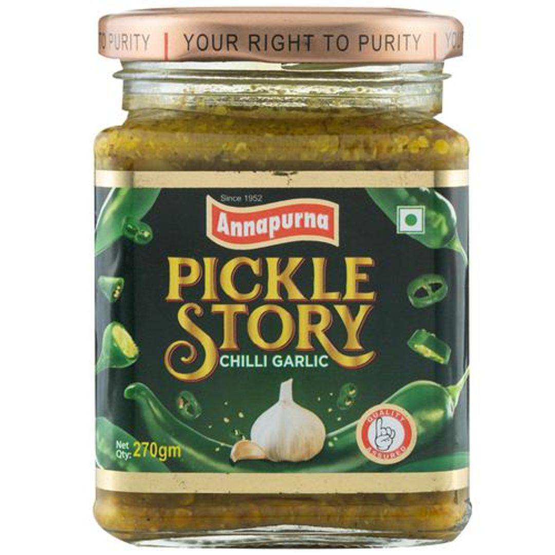 Chilli Garlic Pickle Story