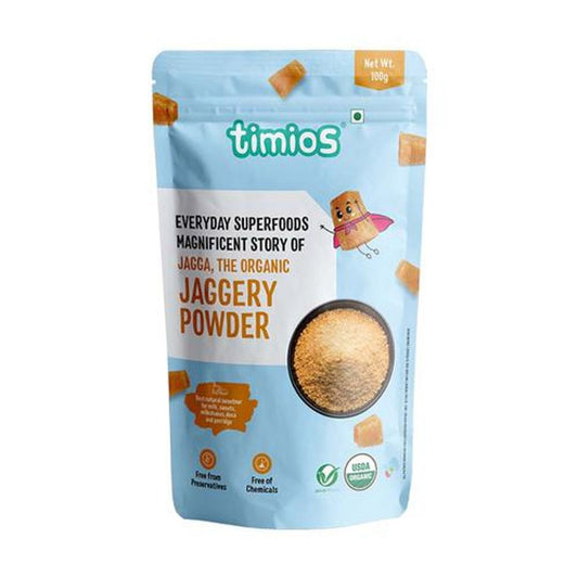 Jagga, The Organic Jaggery Powder - Best Natural Sweetener, Iron Rich, Zinc & Selenium