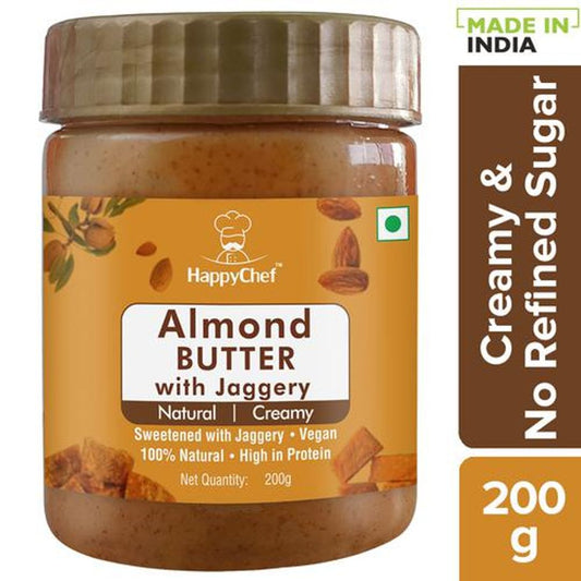 Almond Butter With Jaggery, Creamy