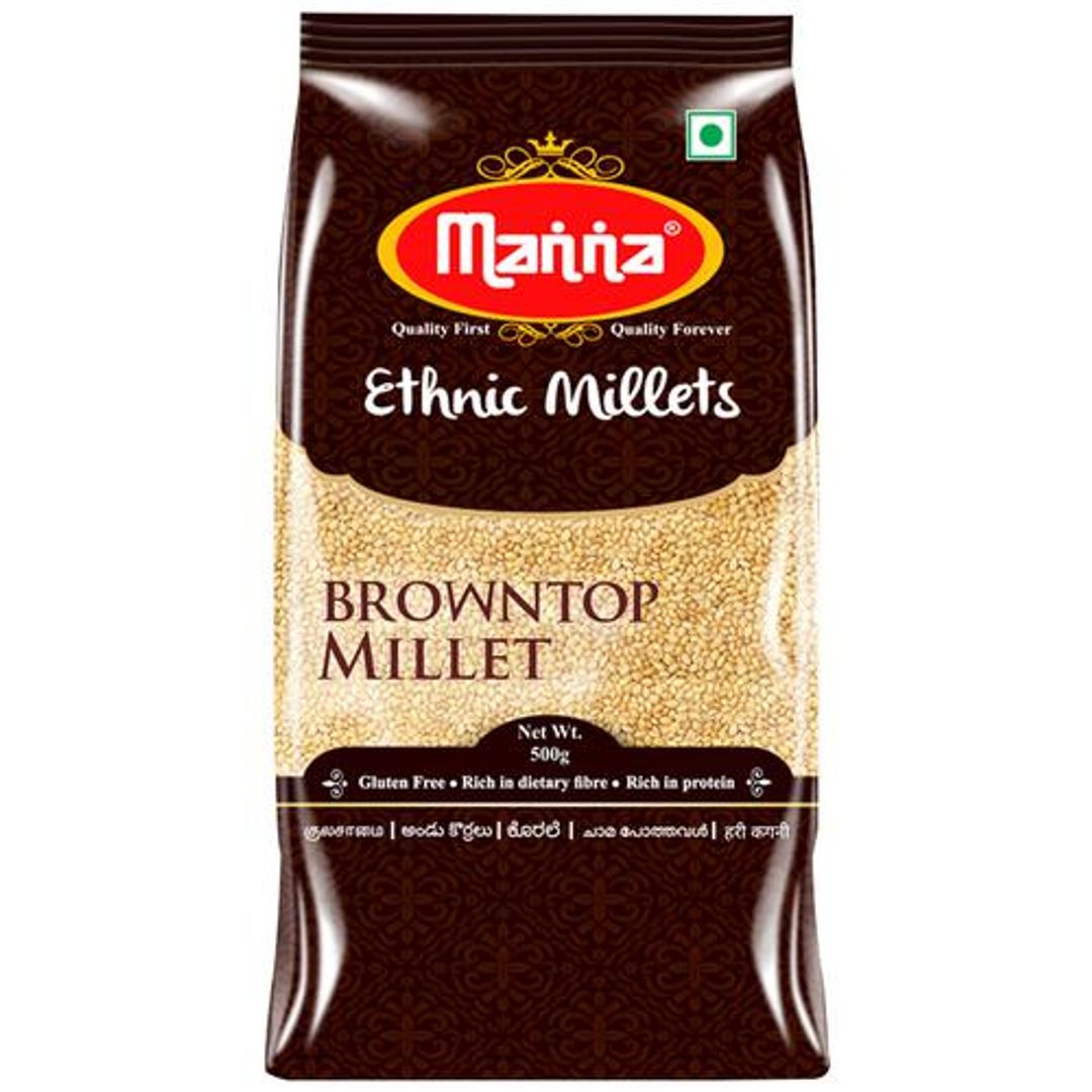 Browntop Millet / Chotti Kangni / Andu Korralu / Korale - Rich In Protein, Gluten Free