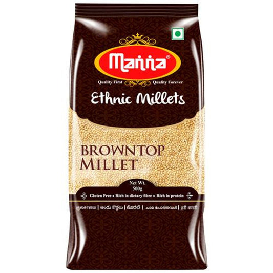 Browntop Millet / Chotti Kangni / Andu Korralu / Korale - Rich In Protein, Gluten Free