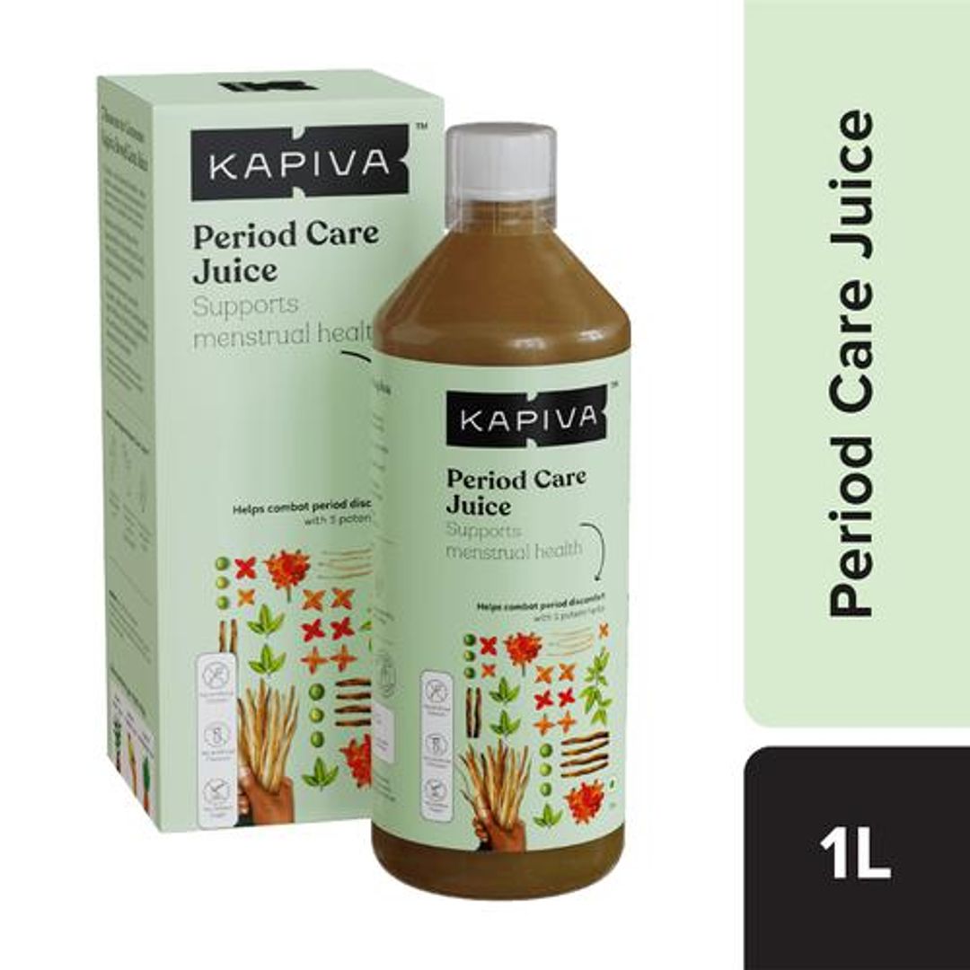 Ayurvedic Period Care Juice - 5 Herbs,Combats Period Discomfort