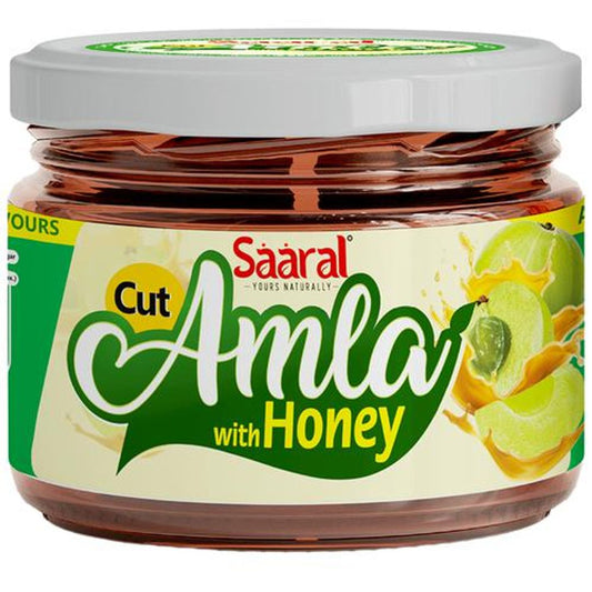 Cut Amla With Honey