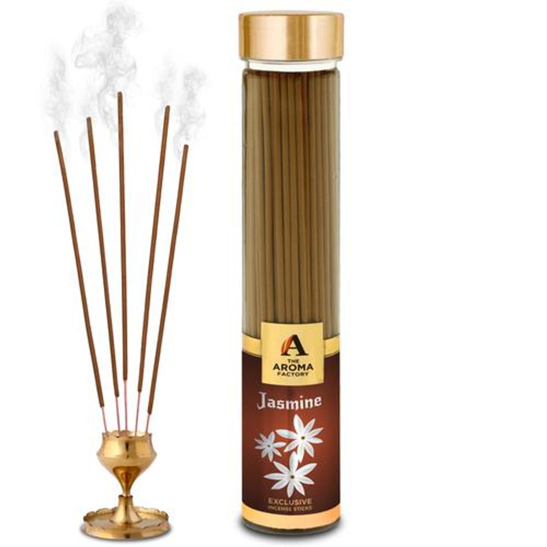 Incense Sticks/Agarbatti - Jasmine, Made With 0% Charcoal