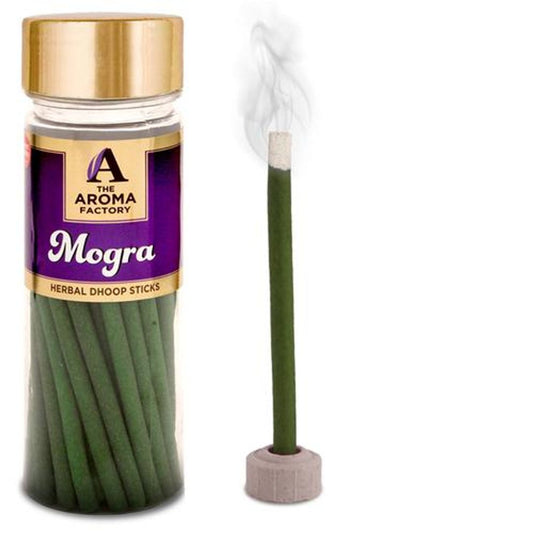 Herbal Dhoop Batti Sticks - Mogra, Zero Charcoal