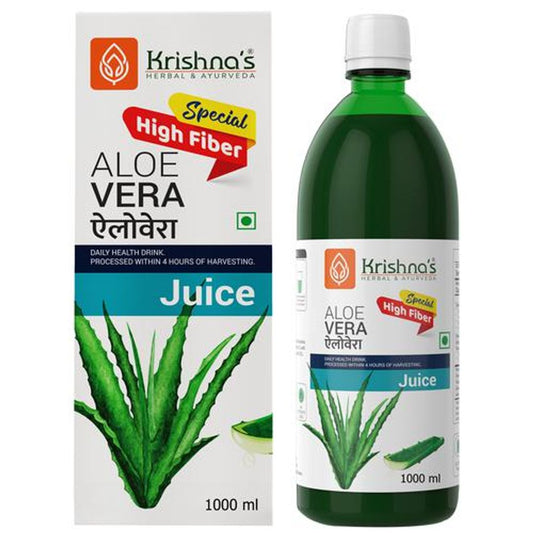 Aloe Vera Juice - High Fiber, Pulpy