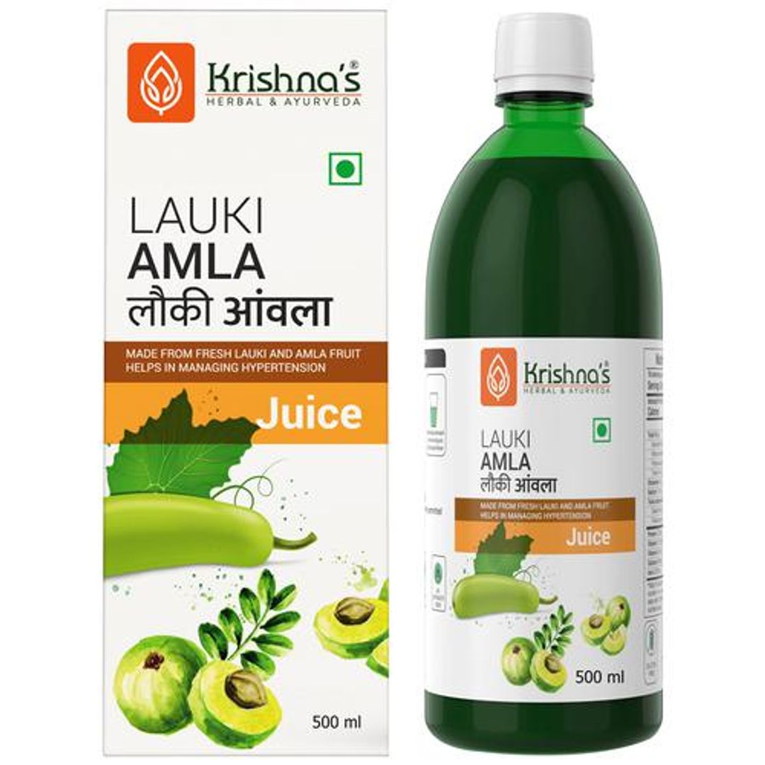 Lauki Amla Juice Swaras - Improves Eye Sight, Supports Digestive System