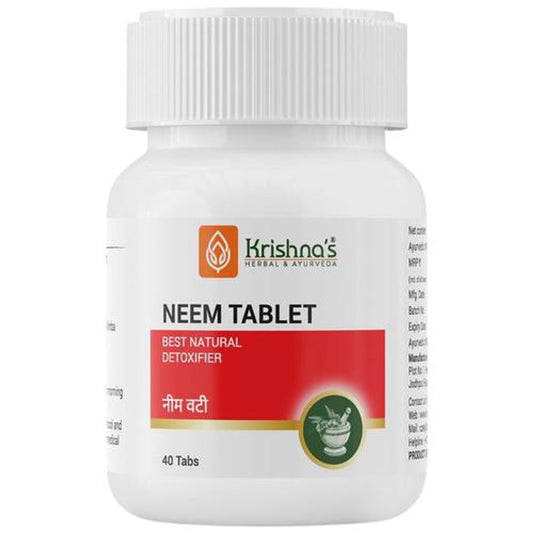 Neem Vati Tablets - Authentic & Pure Ayurveda, For Skin Health & Allergies