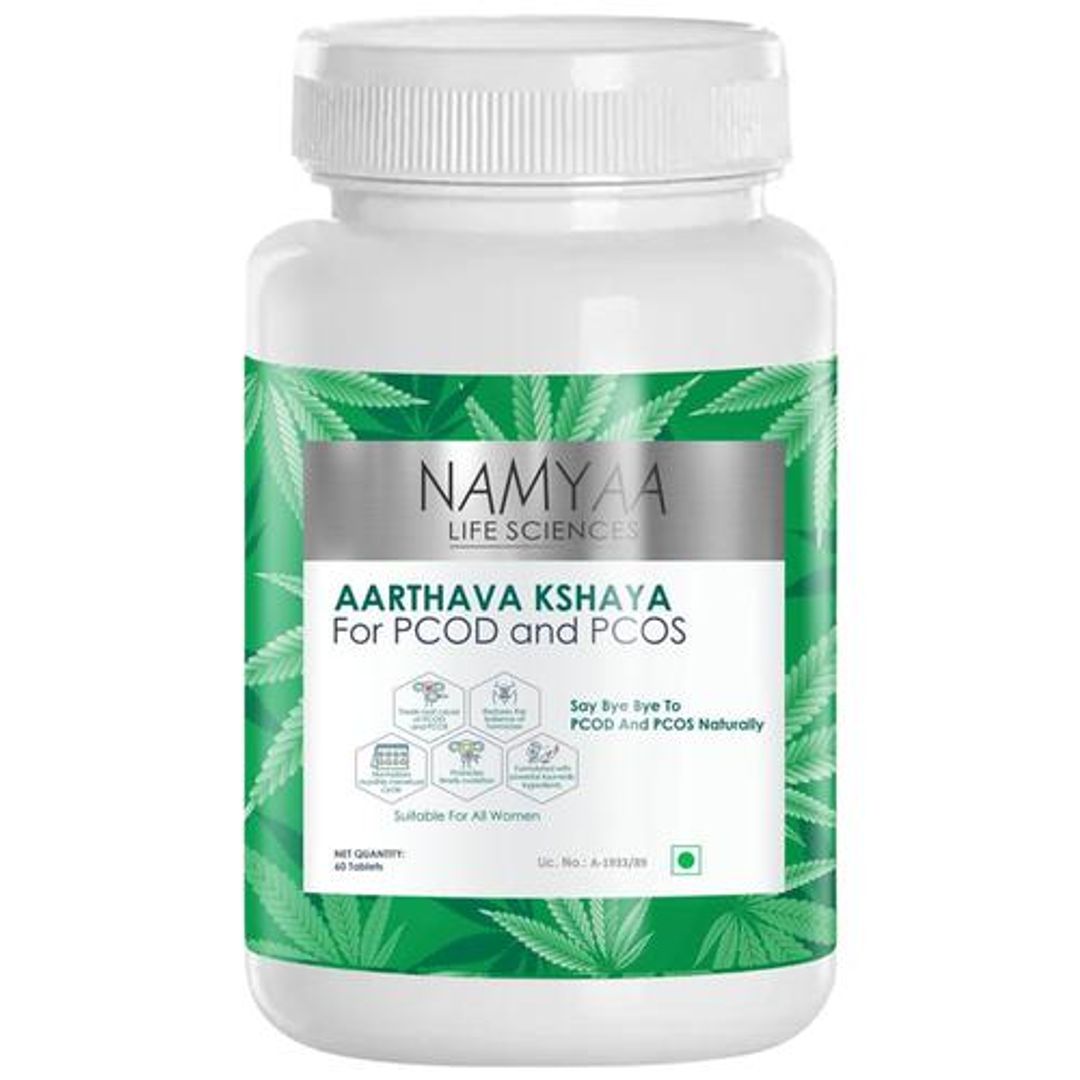 Aarthava Kshaya Tablets - For PCOD & PCOS, Suitable For All Women