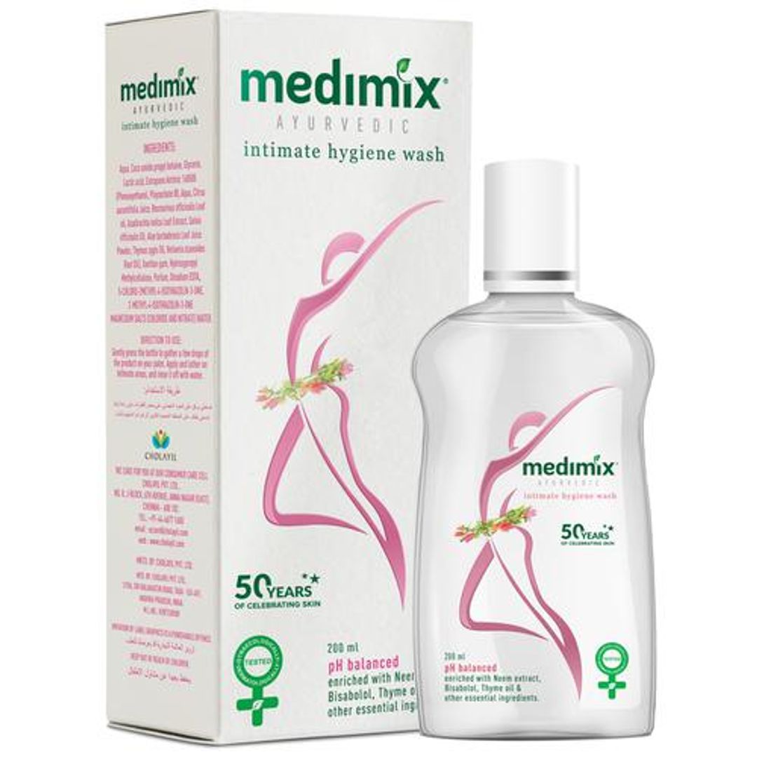 Ayurvedic Intimate Hygiene Wash - With Neem, Bisabolol, pH Balanced