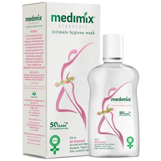 Ayurvedic Intimate Hygiene Wash - With Neem, Bisabolol, pH Balanced