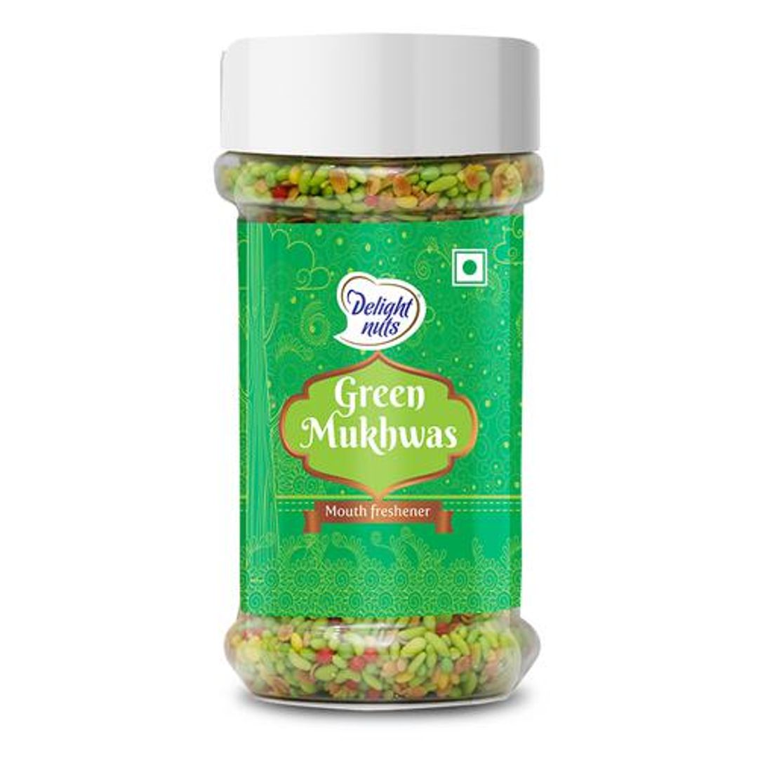 Green Mukhwas Mouth Freshener - Helps Boost Immunity & Digestion