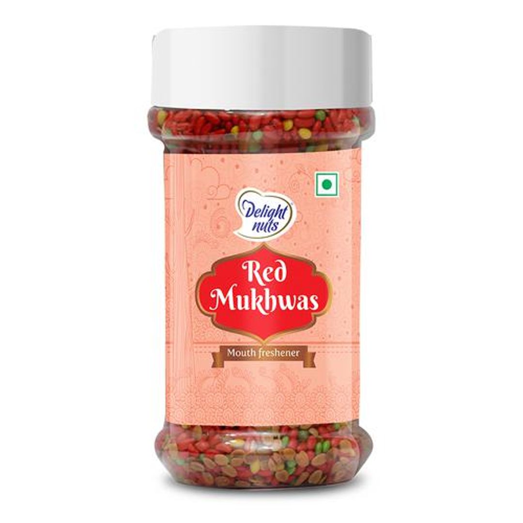 Red Mukhwas Mouth Freshener - Helps Boost Immunity & Digestion