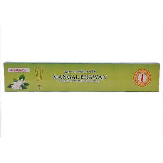 Handmade Premium Jasmine Agarbatti - Soothing & Fresh Aroma