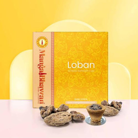 Natural Loban Sambrani Cup - Soothing & Lasting Aroma