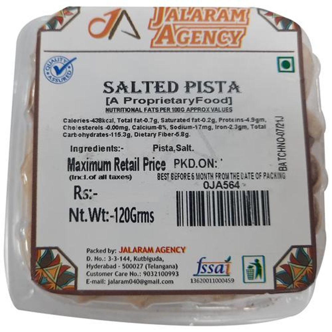 Salted Pista - Rich In Nutrients & High In Protein