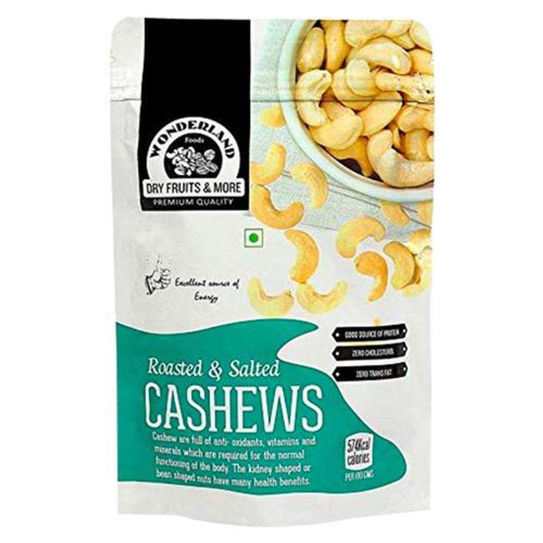 Premium Cashews - Roasted & Salted, Healthy Snack Option