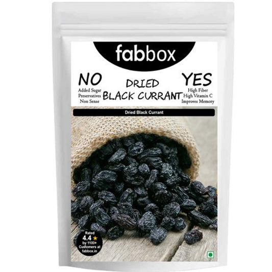 Black Currant - Dried Fruit, Natural & Healthy, Rich In Antioxidants, Vitamins