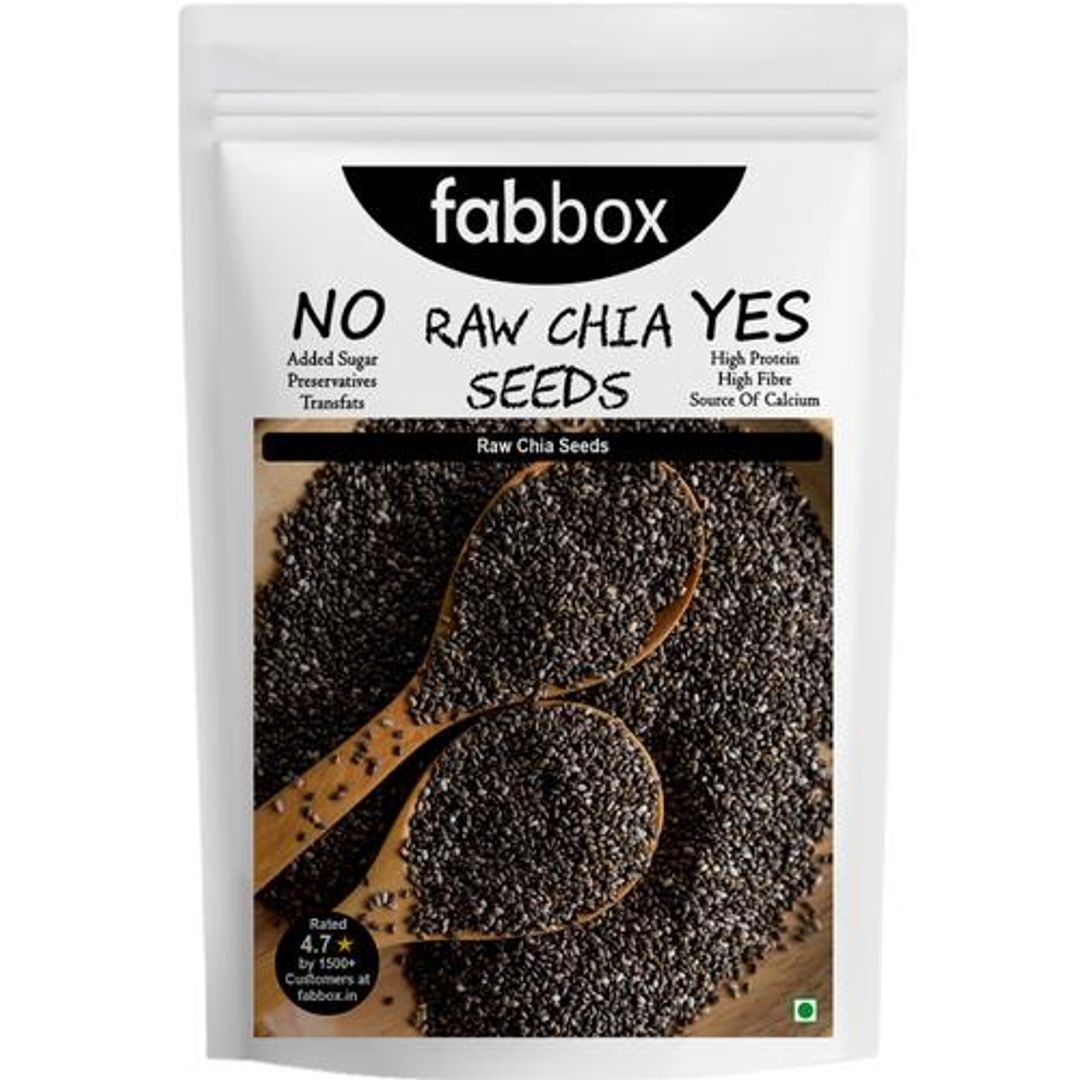 Premium Raw Chia Seeds - Organic, Natural, Healthy, Superfood, Gluten-Free,Vegan