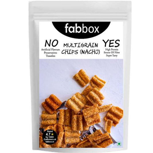 Multigrain Chips - Nachos, Healthy Snack, Gluten-Free, Vegan