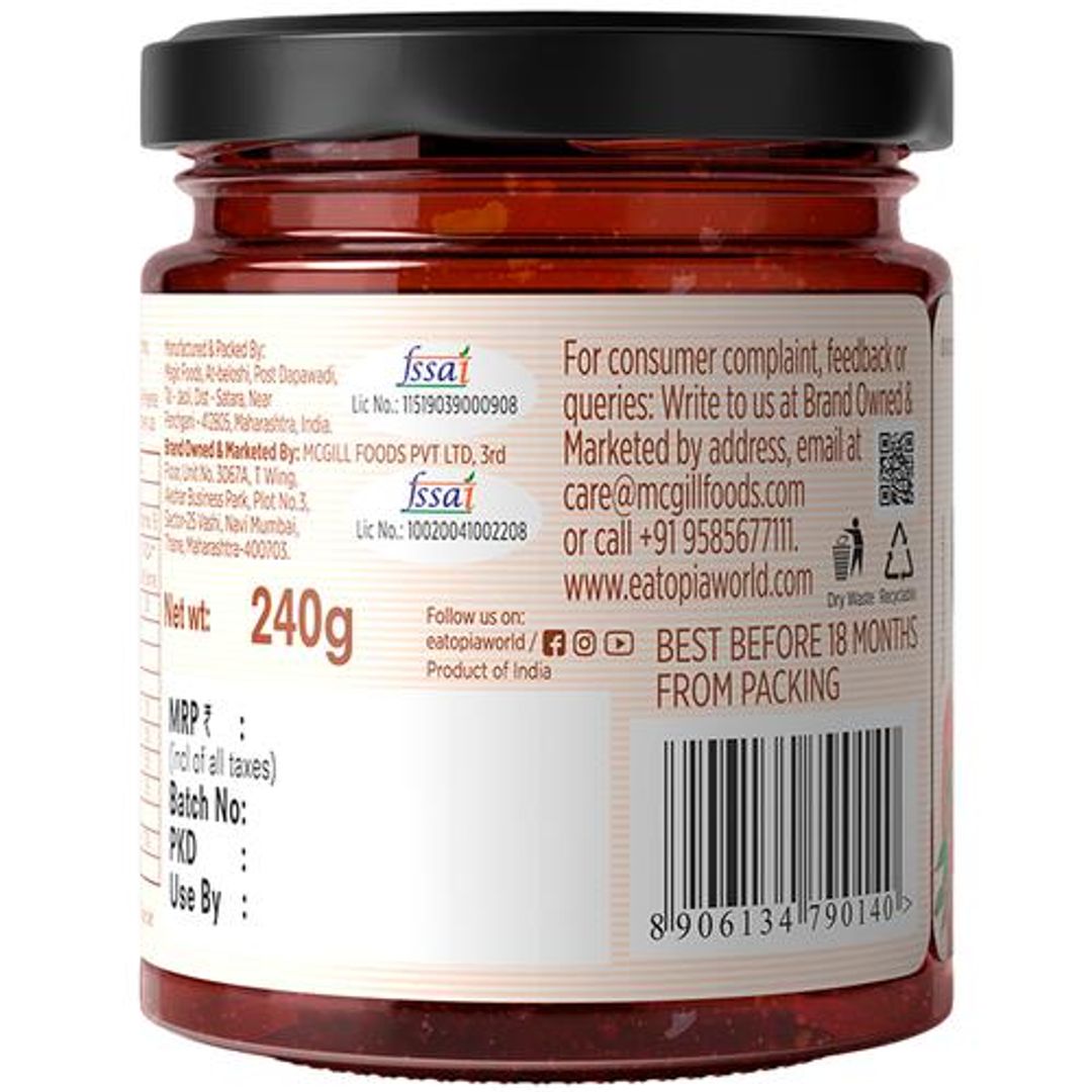 Eatopia Strawberry Honey Jam