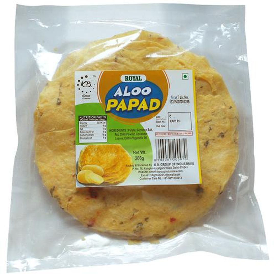 Aloo Papad - Ready To Fry