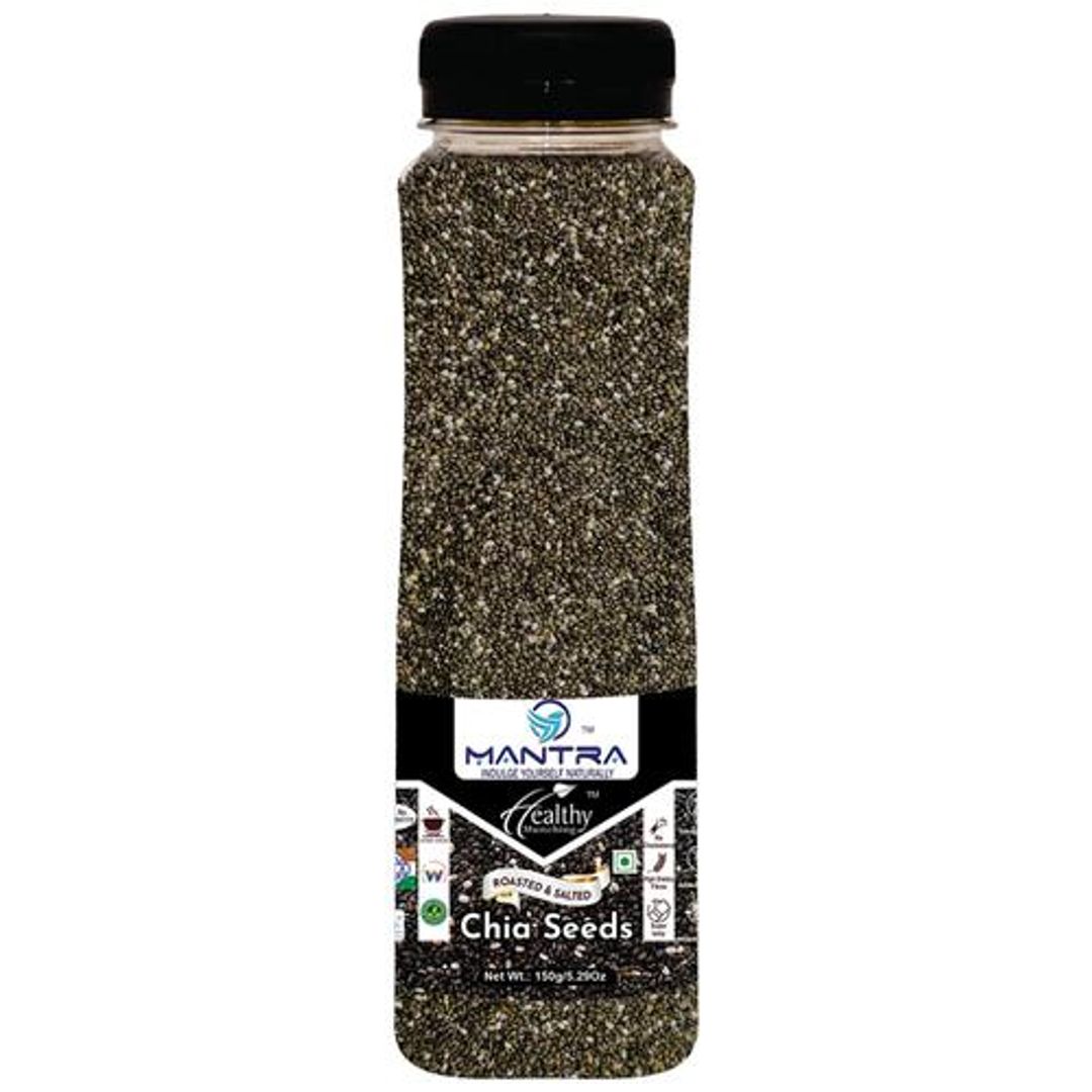 Chia Seeds - Roasted & Salted, High Protein & Iron