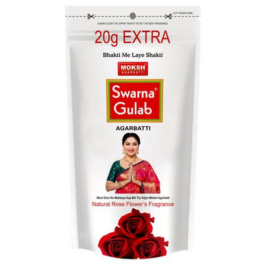 Swarna Gulab Agarbatti - All Natural, Creates Positive Ambience