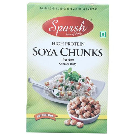 Soya Chunks - High In Protein, Iron, Builds Immunity