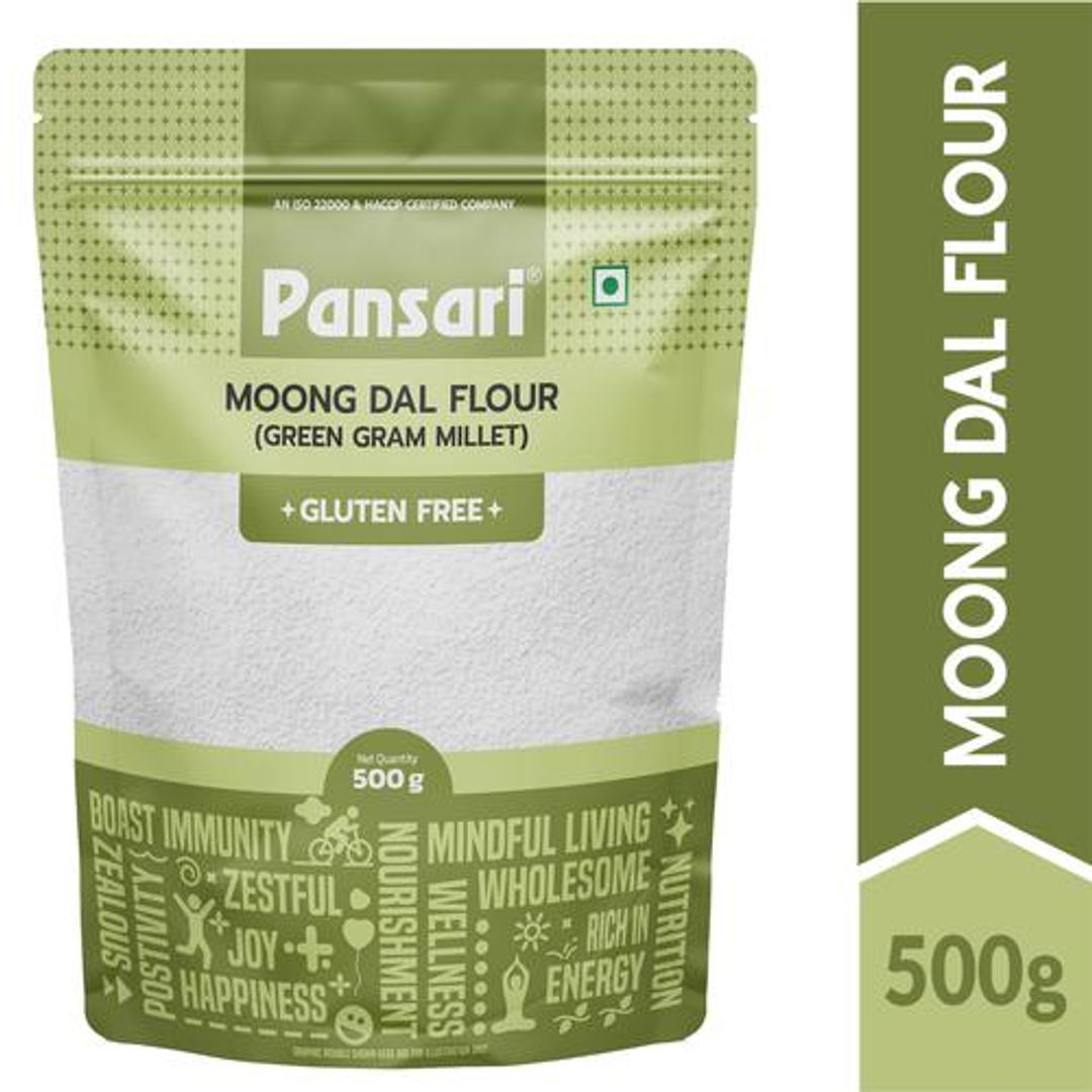 Moong Dal Flour - Green Gram Millet, Gluten-free - TOKO CART