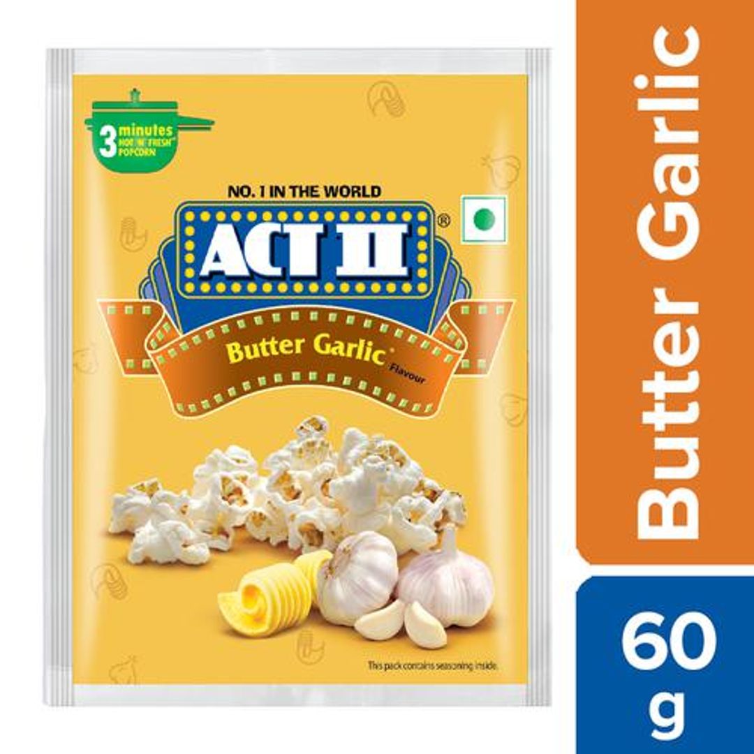 Instant Popcorn - Butter Garlic Flavour, Snacks