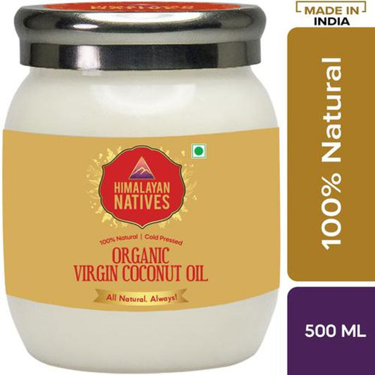 Virgin Coconut Oil - 100% Organic & Natural & Unrefined