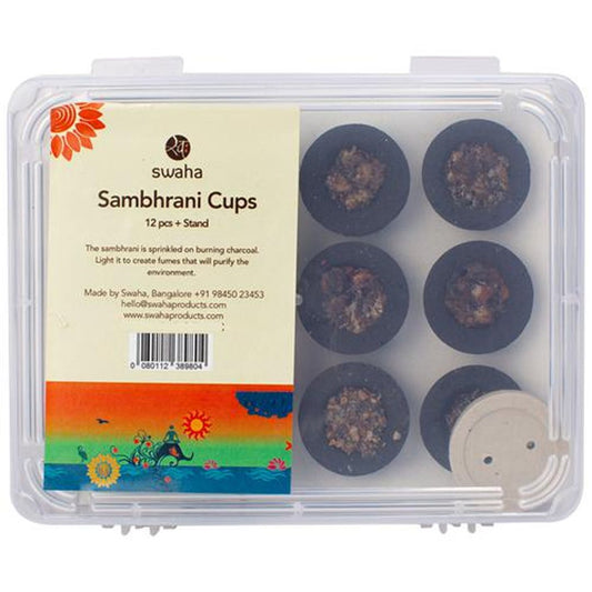 Sambhrani Cups - With Stand, Purifies The Air, Good For Meditation