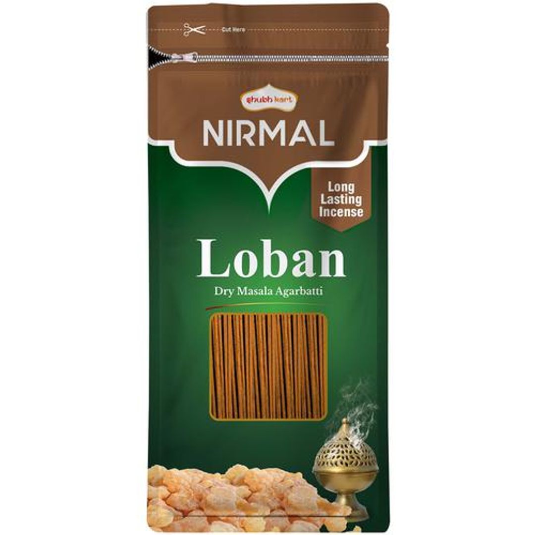 Nirmal Loban Dry Masala Agarbatti Sticks - Thickness 5 mm