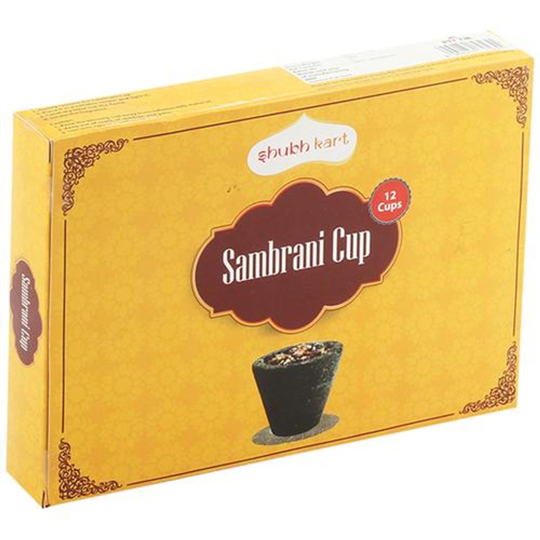 Sambrani Cup - Black, Lasting Aroma