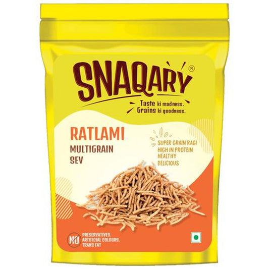 Ratlami Multigrain Sev - Super Grain Ragi, High In Protein, Healthy, Delicious